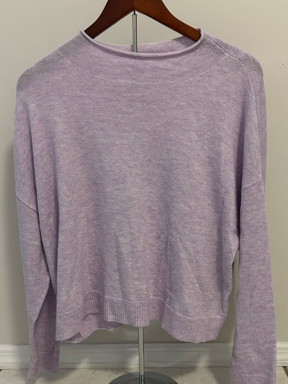 Sonoma Light Lavender Pullover Sweater